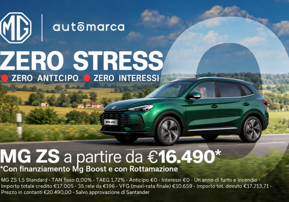 Immagine articolo MG ZS Benzina | Zero Stress
