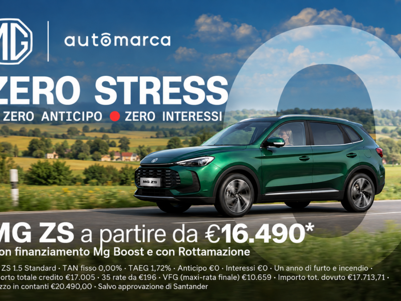 Copertina articolo MG ZS Benzina | Zero Stress
